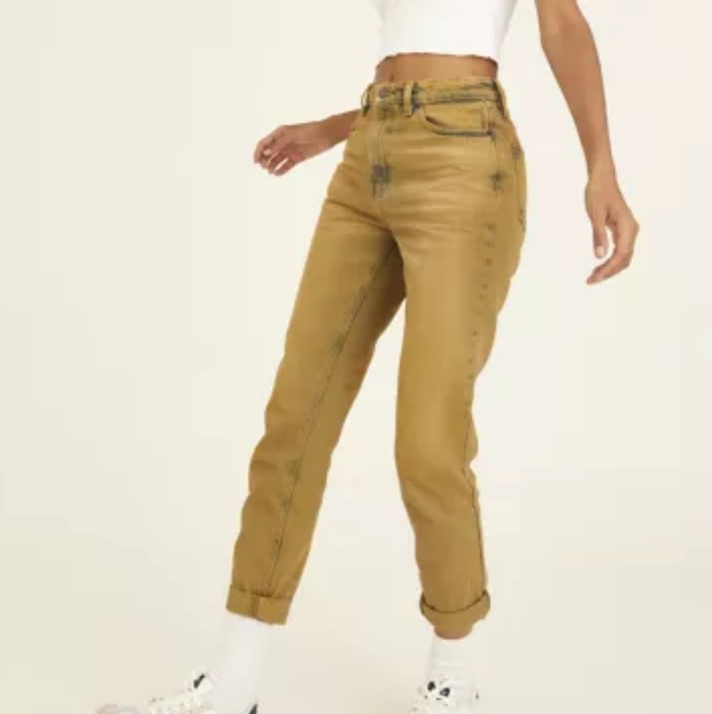Bronze Denim Jeans size 27 BDG high Brown Tint
